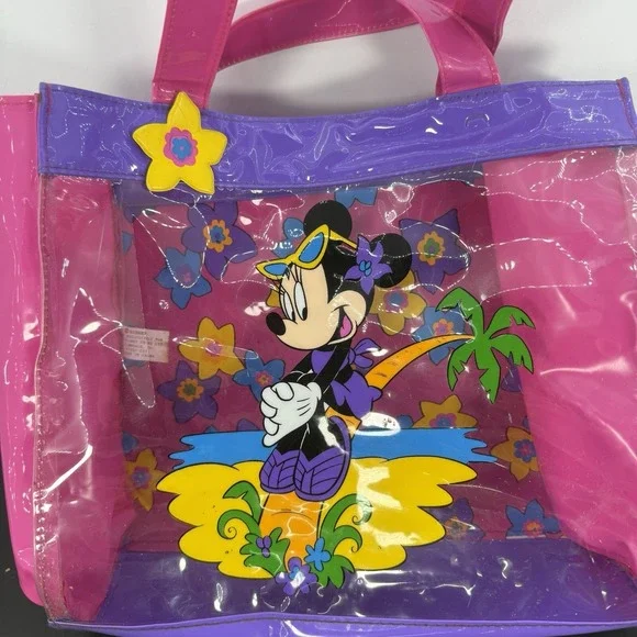 Minnie Mouse Kids Beach Bag - Disney World Merch Mickey Mouse - Toys - Tote - Picture 2 of 10